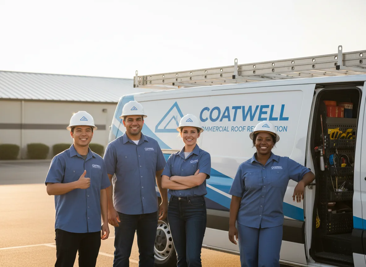 Commercial roof coating company in Unity, OR